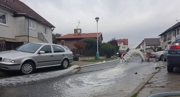 Povodně v Brodku u Přerova